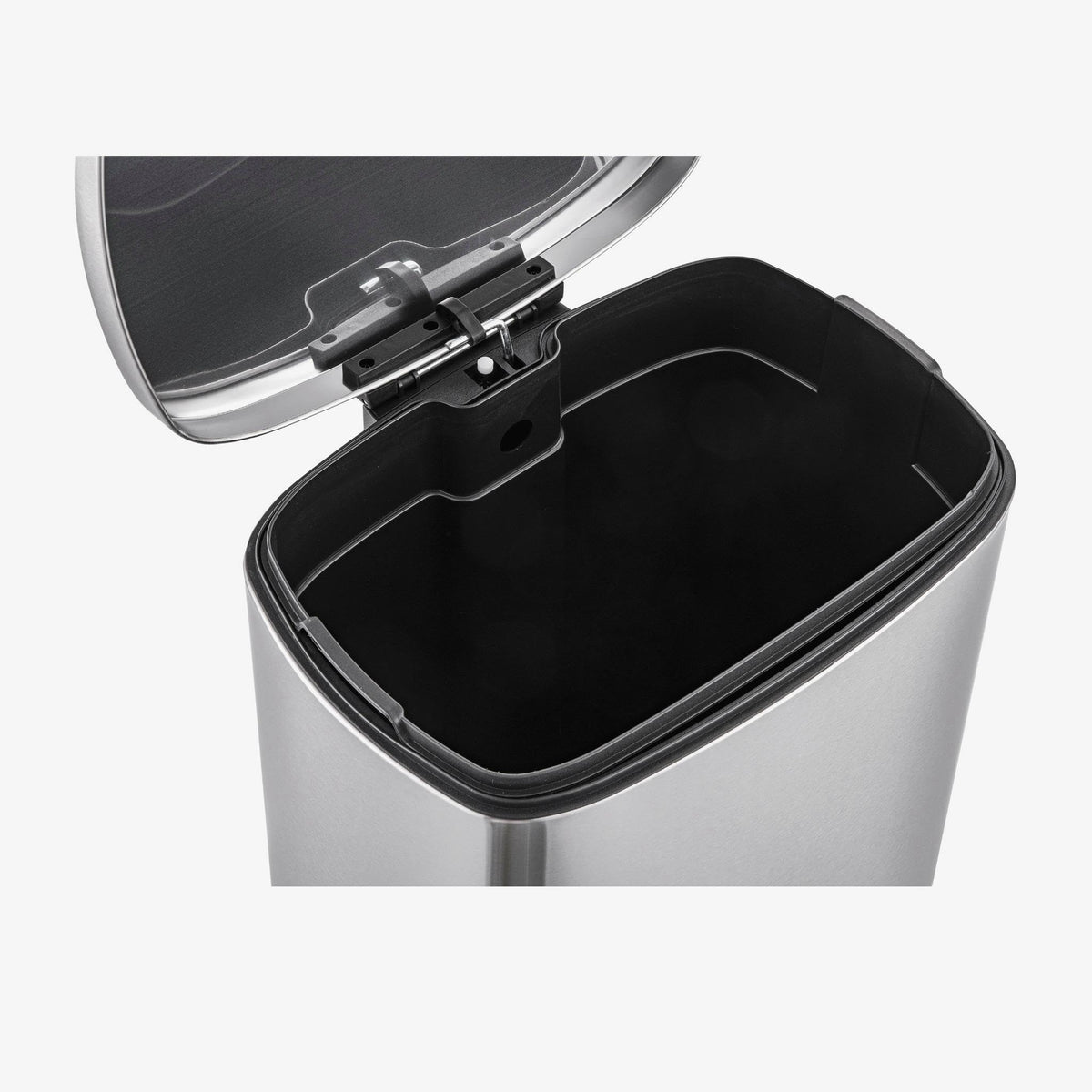 50L Stainless Steel Step-On Kitchen Trash Can C351