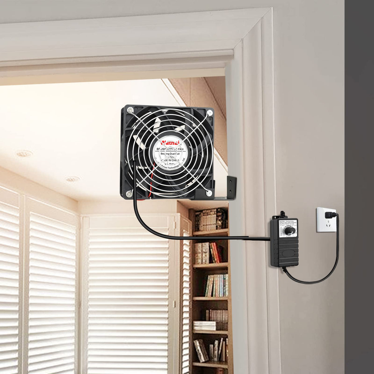 Doorway Corner Fan V7969