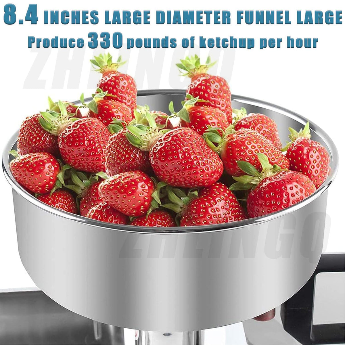 450W Stainless Steel Electric Tomato Strainer O215317