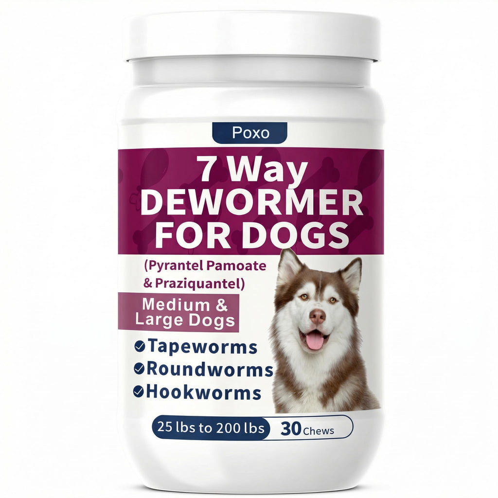 7-Way Dewormer for Dogs, 30 Tablets E27345
