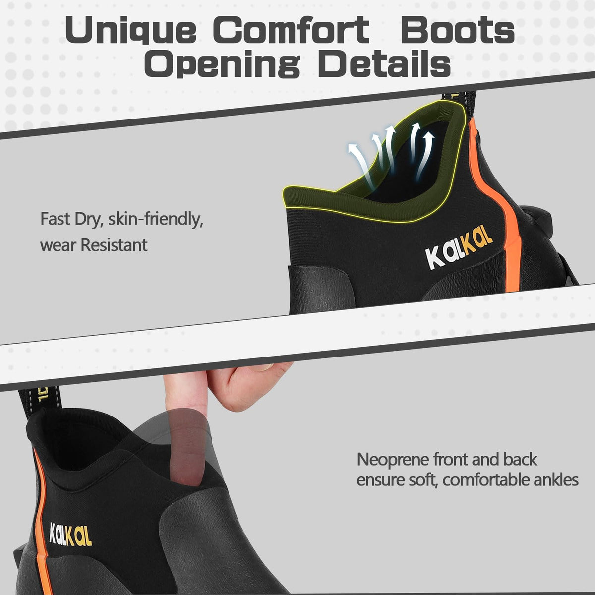 Men's Waterproof Insulated Rubber Ankle Boots D59635