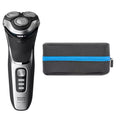 Cordless Rechargeable Wet & Dry Electric Shaver with Pop-up Trimmer X1607