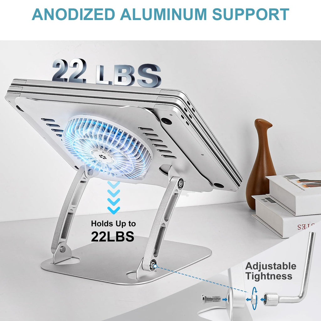 Laptop Cooling Stand with 3 Speed Fan O79440