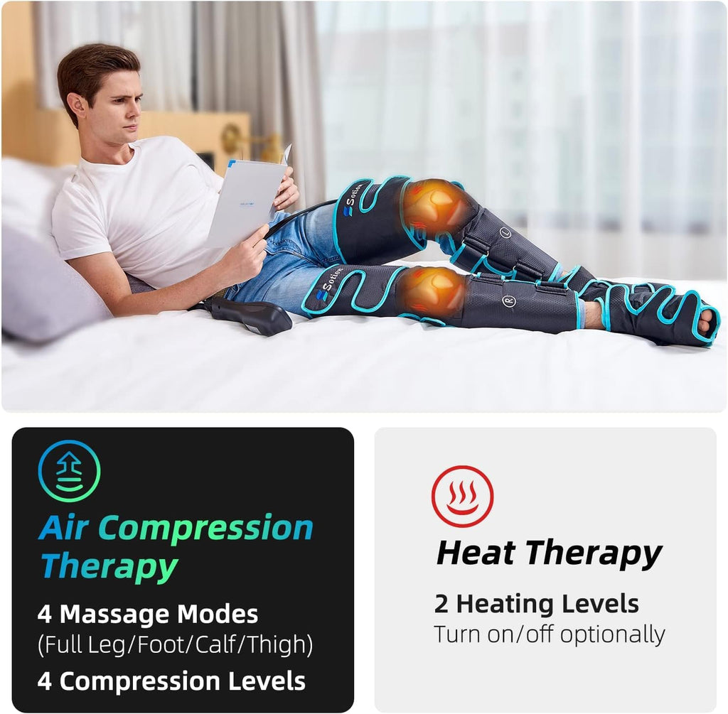 Air Compression Heat Leg Massager G428