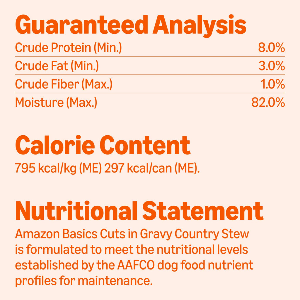 Wet Dog Food Country Stew Cuts in Gravy 13.2 oz (Pack of 12) V5044