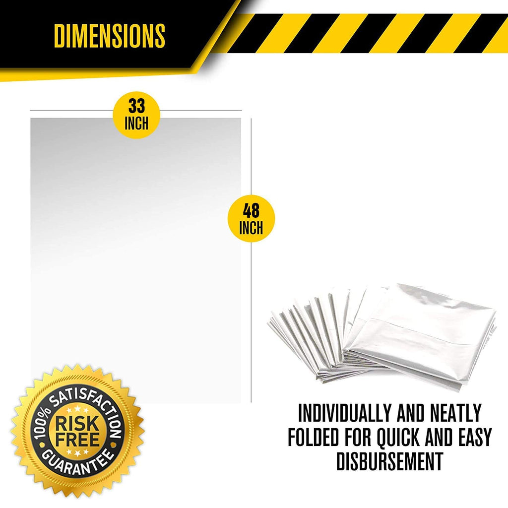 45 Gallon Clear Heavy Duty Trash Bags 3.0 MIL 20 Bags D8563