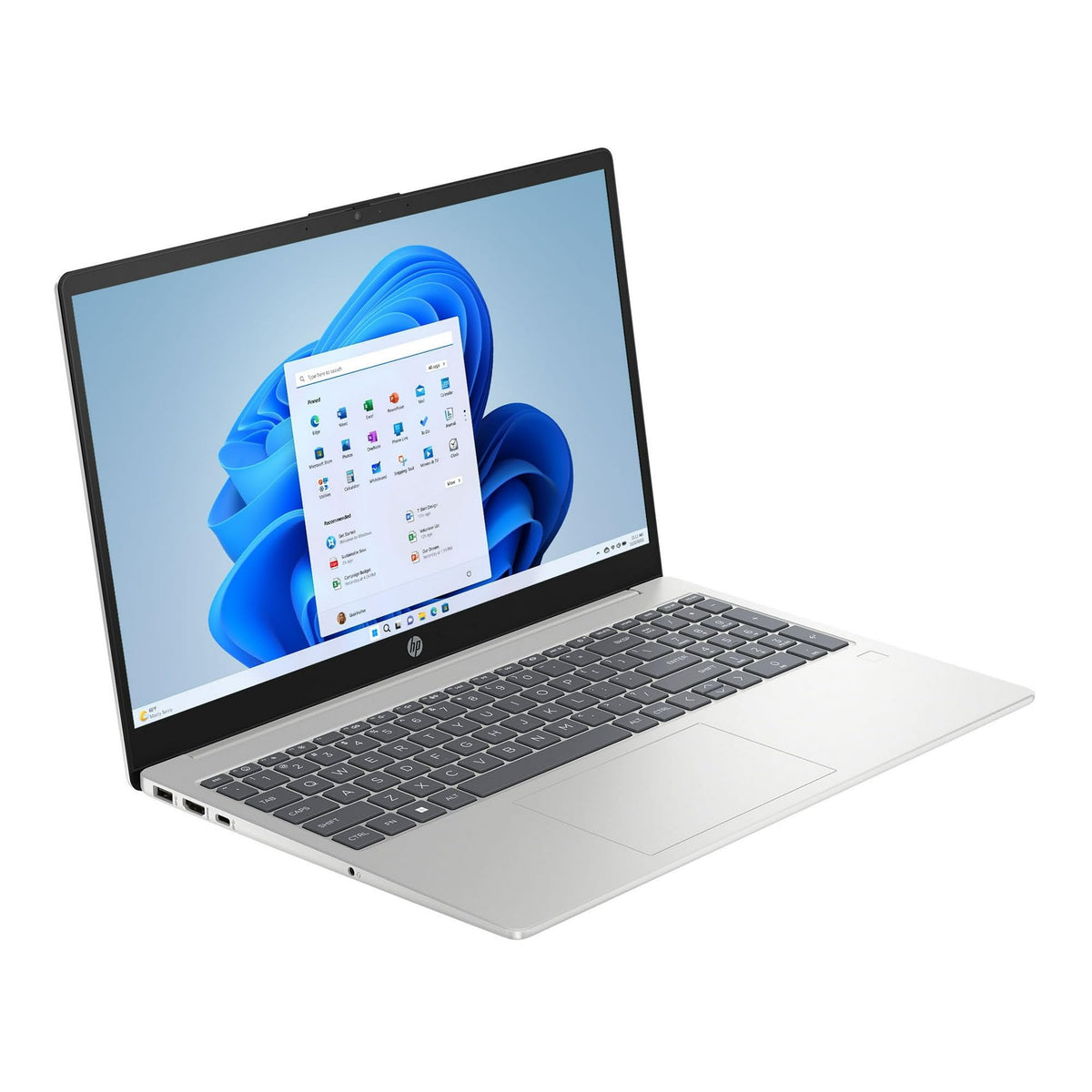15.6 inch FHD Laptop Intel Core i3-N305 8GB RAM 256GB SSD Silver H720