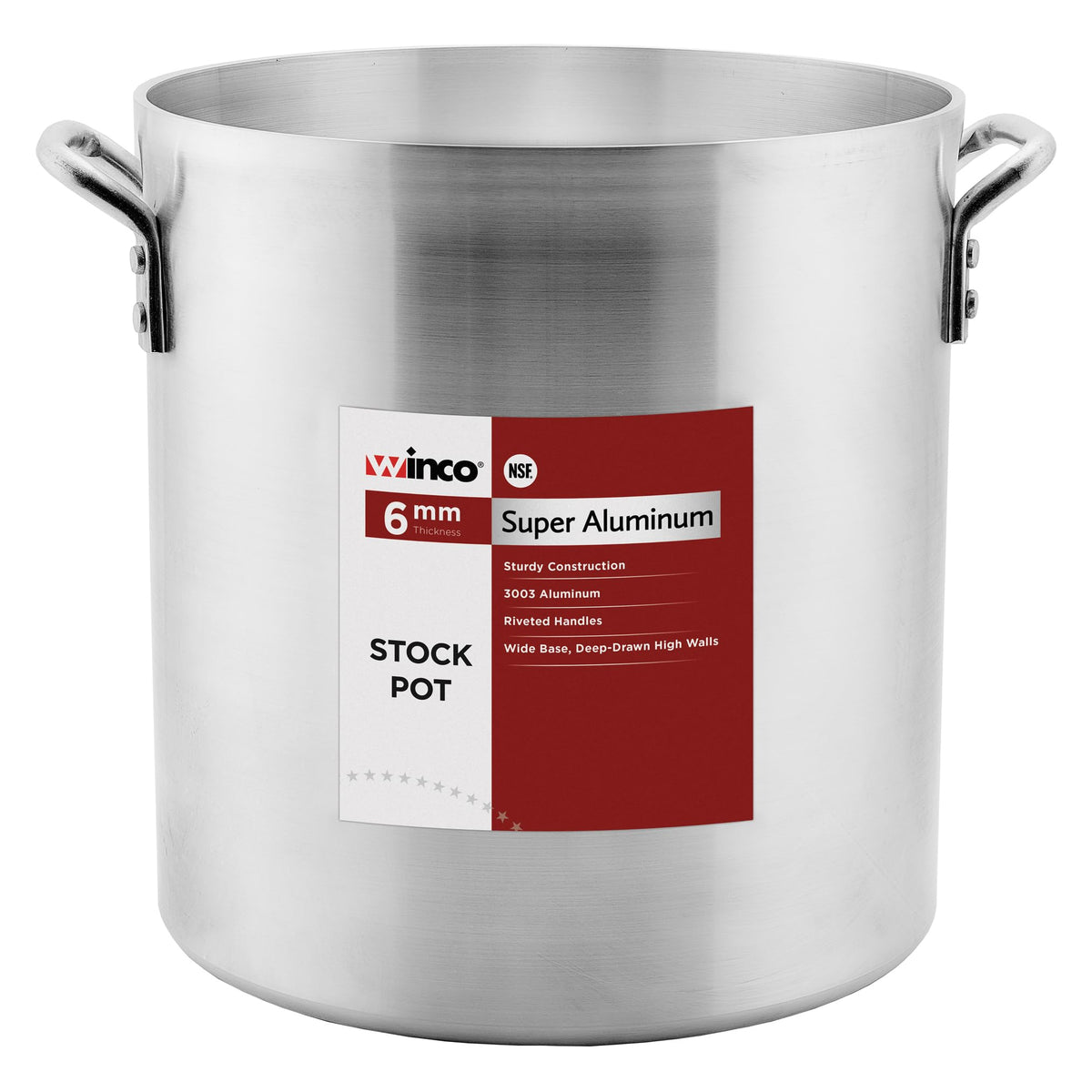 80 Quart Aluminum Stock Pot R86401