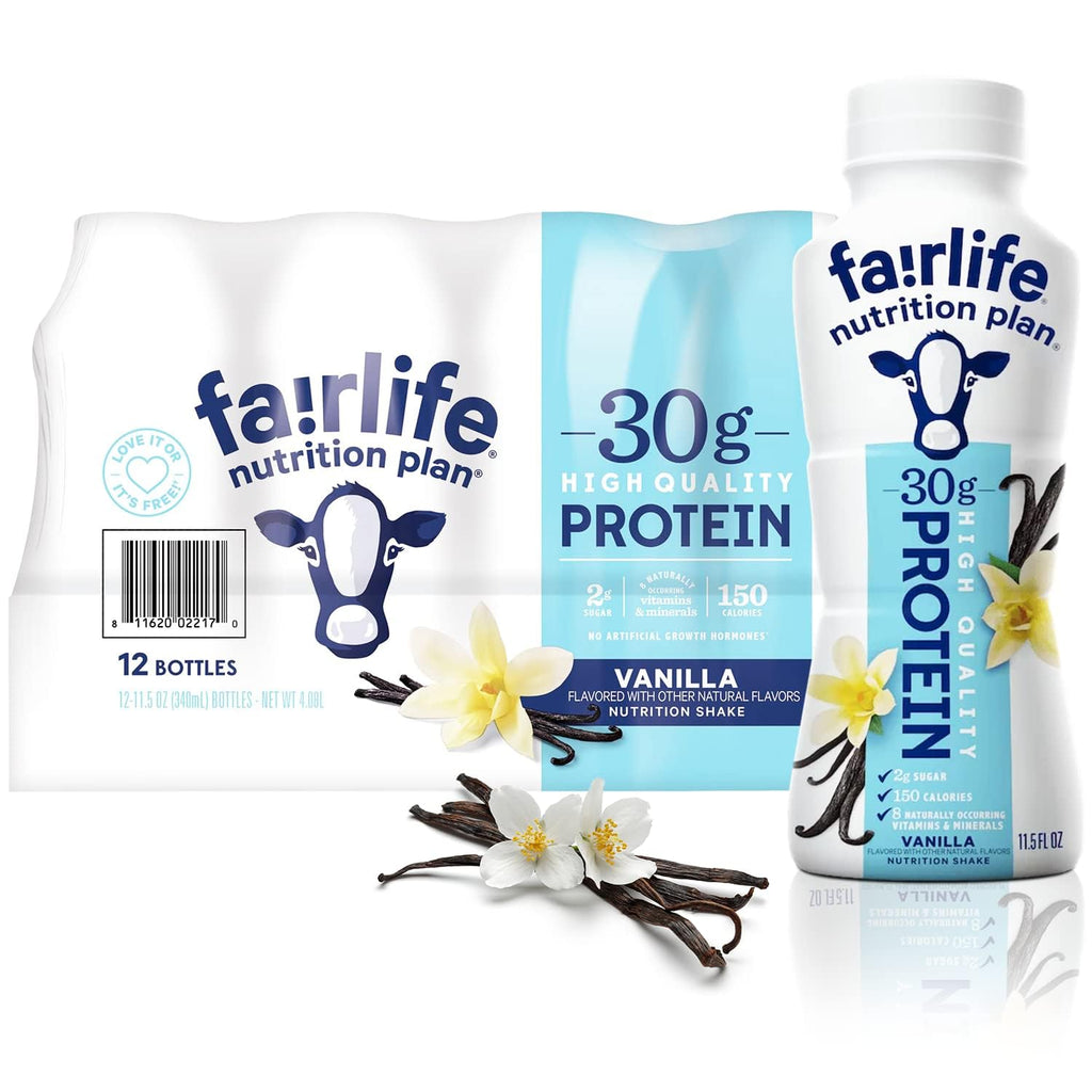 High Protein Vanilla Liquid Shake, 11.5 Fl Oz, Pack of 12 B37457