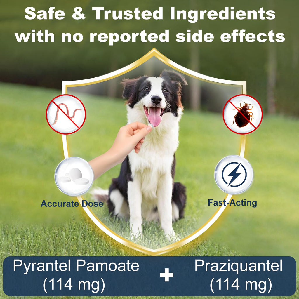 7-Way Dewormer for Dogs, 30 Tablets E27345