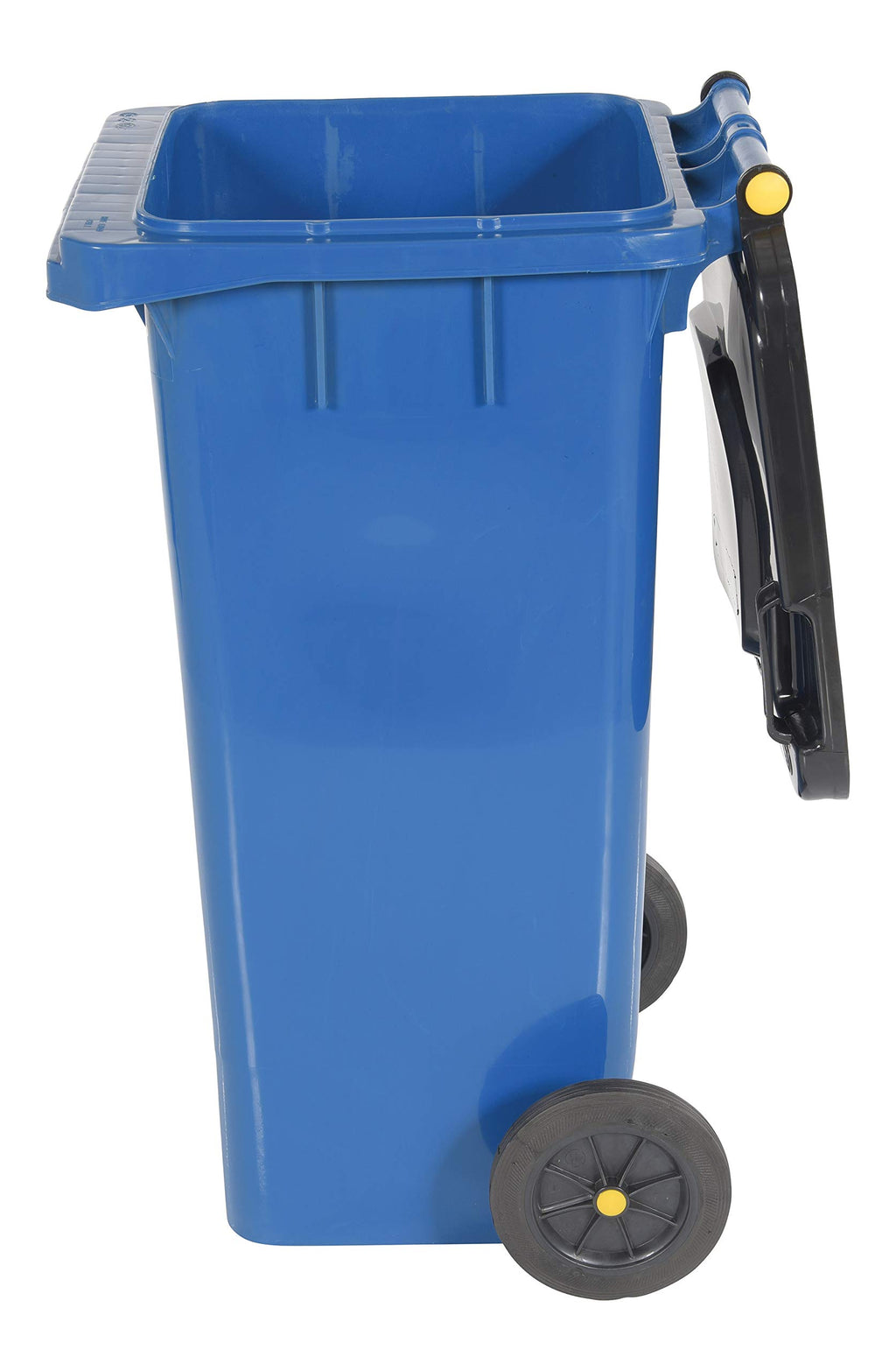 Blue 32 Gallon Polyethylene Trash Can H67134