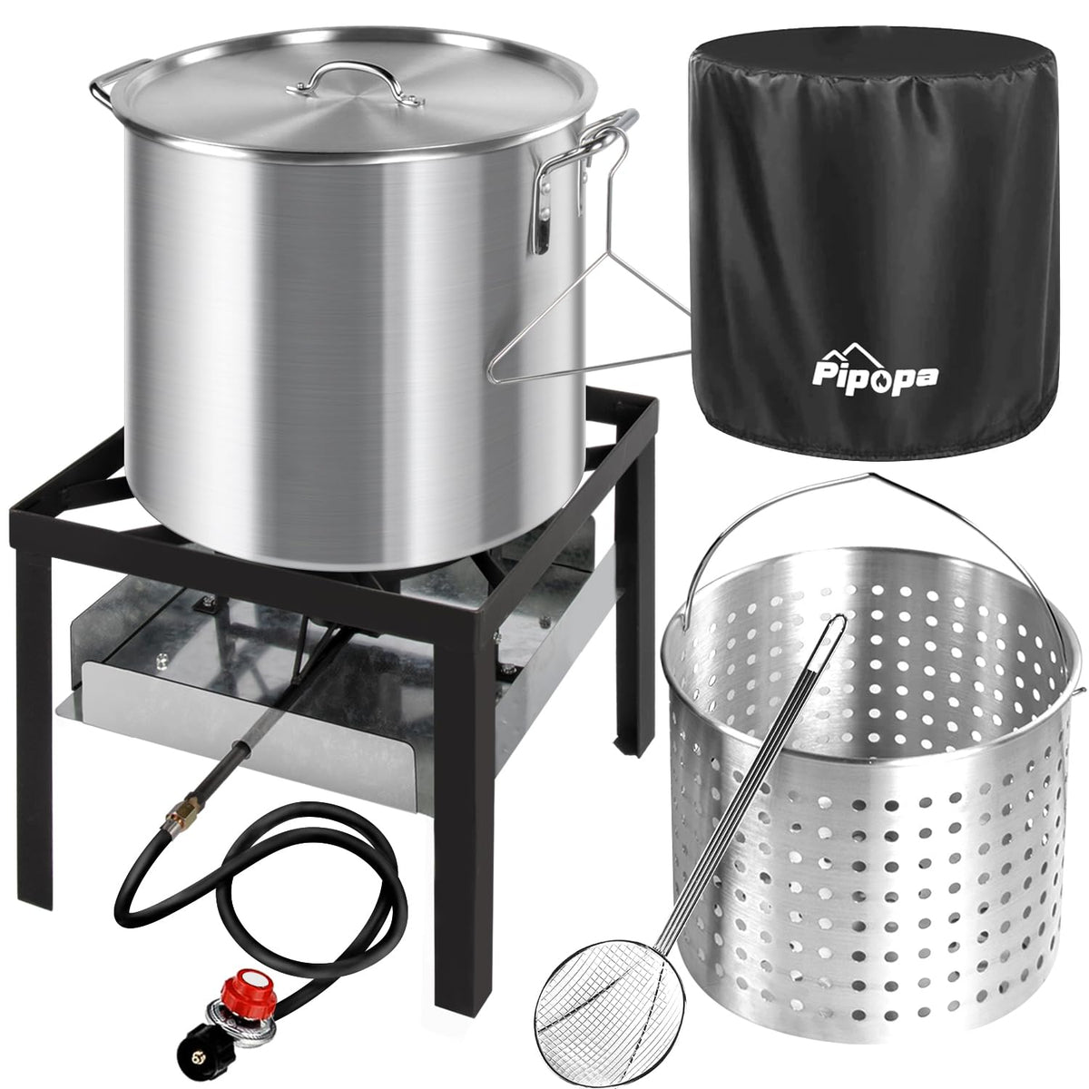 60QT Crawfish Boiler with Dustproof Cover U22569