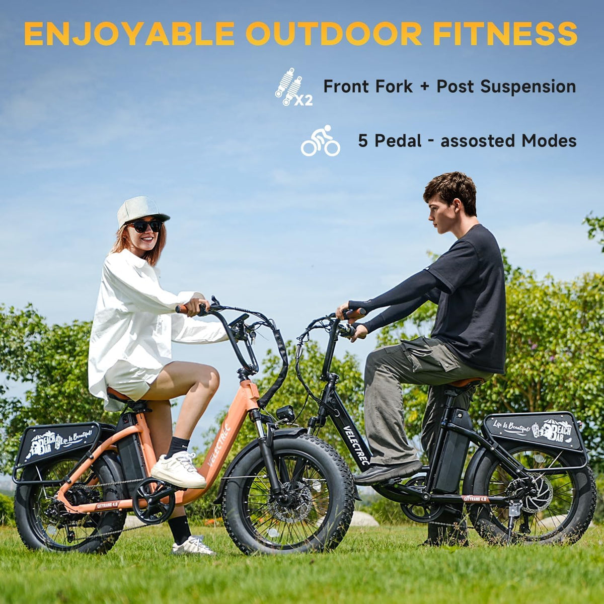 1500W Peak 48V 20Ah Electric Bike N2597