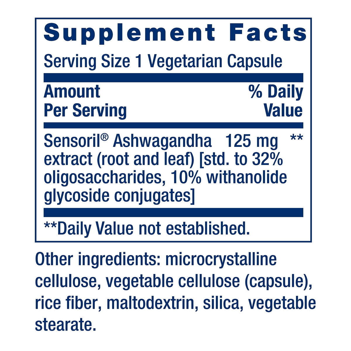 Ashwagandha 60 Capsules H15178