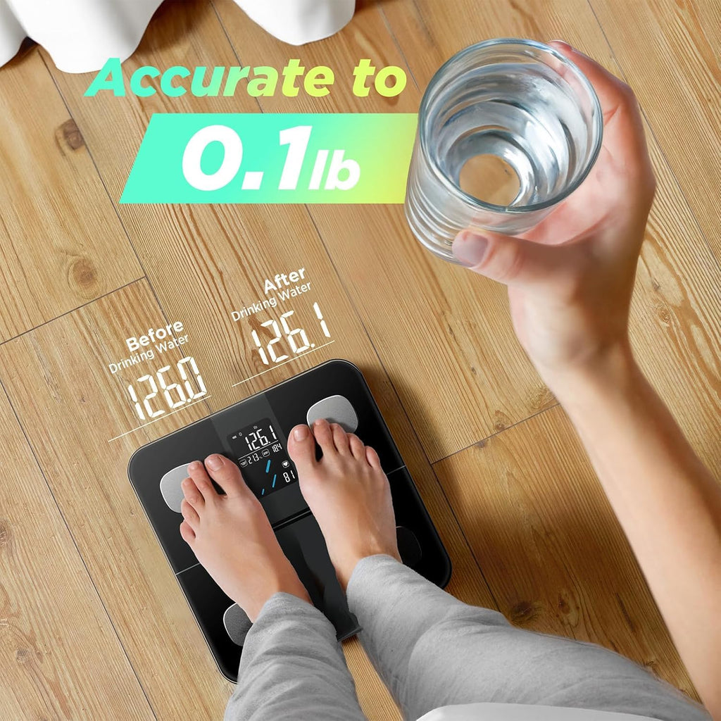 Smart Scale for Body Weight, High Accuracy Digital Bathroom Scale P522