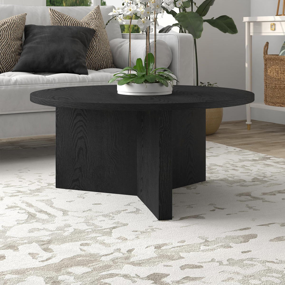 36" Scandinavian Coffee Table W1012