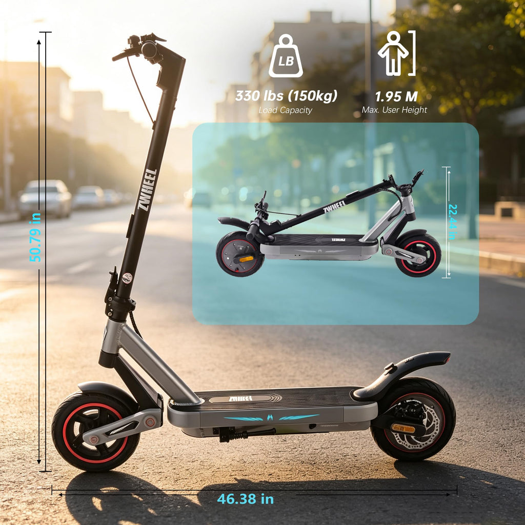 10-Inch Off-Road Electric Scooter J187701