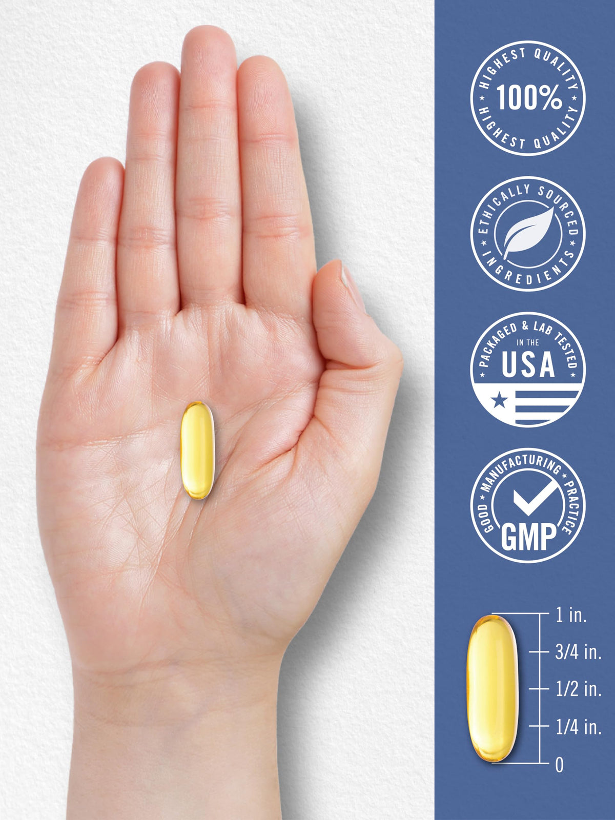 Fish Oil 2000mg Omega 3 Supplement F5657