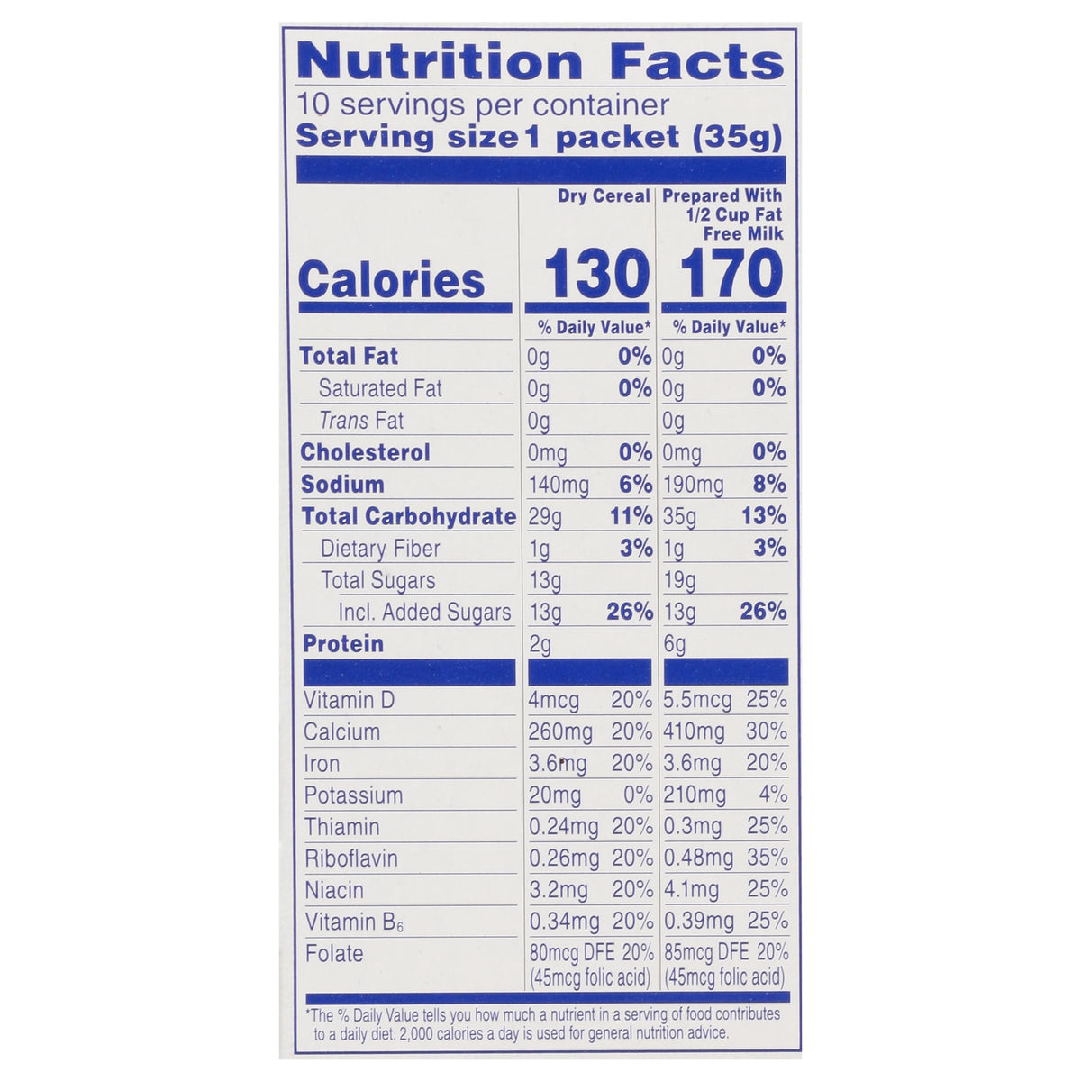 Instant Hot Cereal, Maple Brown Sugar, 12.3 Ounce (Pack of 4) L3087