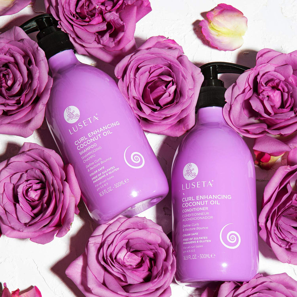 Coconut Oil Shampoo & Conditioner Set and Leave in Conditioner and Curly Hair Mask C861182