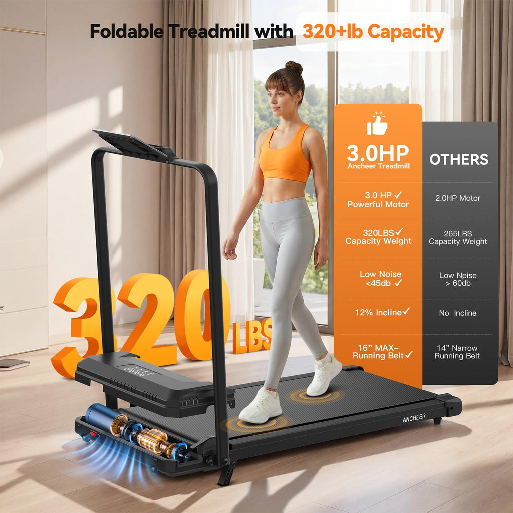 Foldable Treadmill with Incline A10081