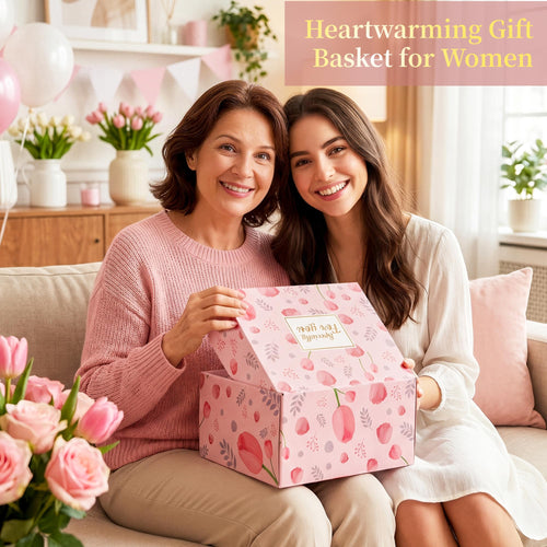 15 Pcs Pink Gift Basket L215