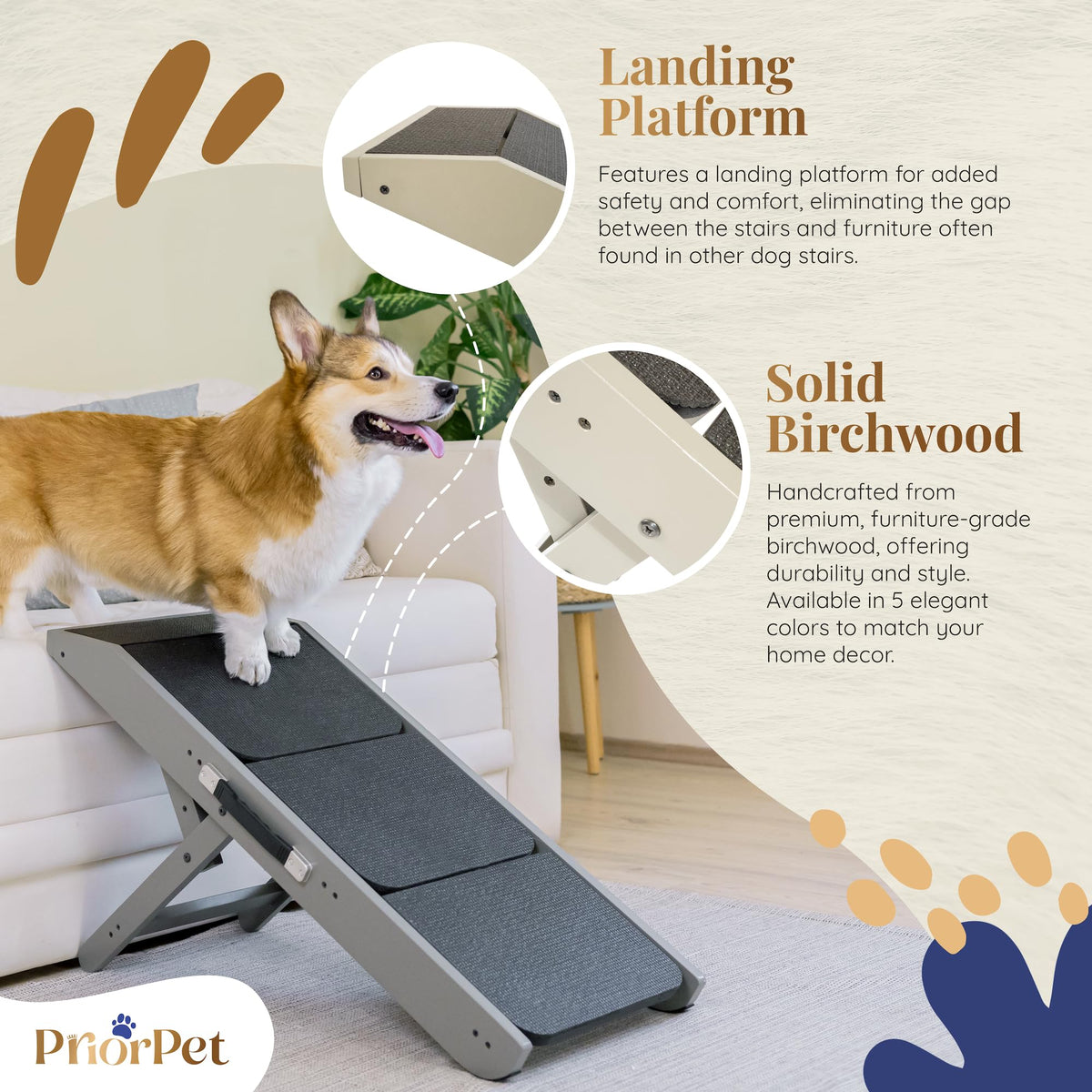 Foldable Non-Slip Dog Ramp R162