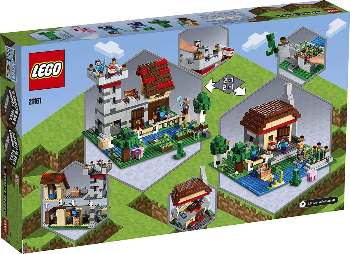 Minecraft Brick Construction Toy and Minifigures 564 Pieces I1266