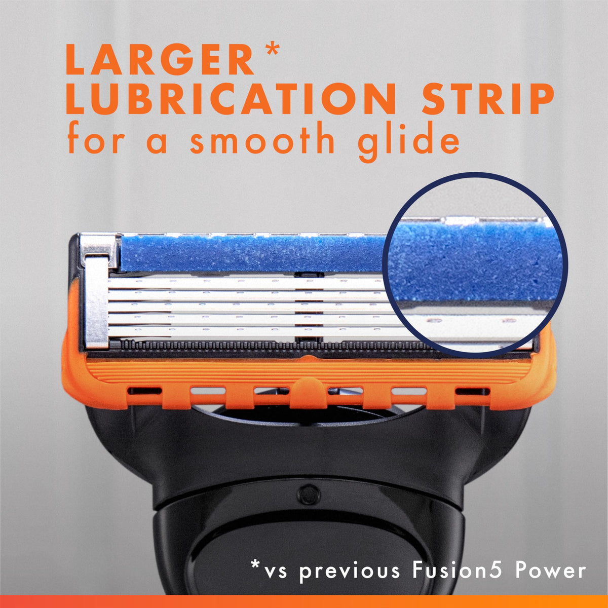 5-Blade Razor Refills with Precision Trimmer, 6 Count S405