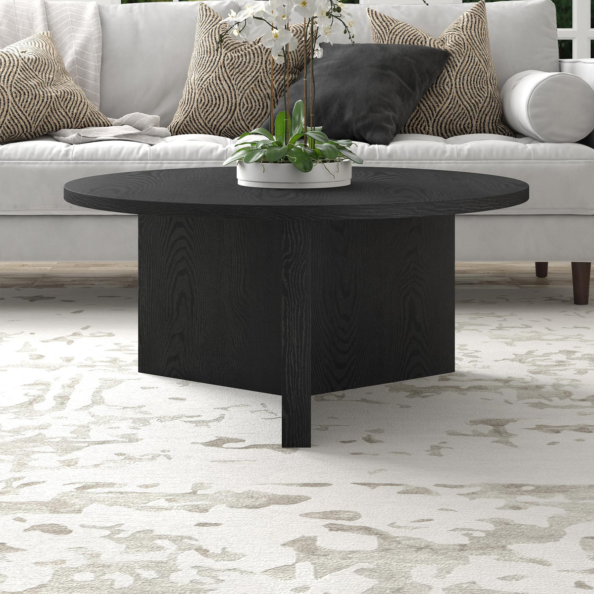 36" Scandinavian Coffee Table W1012