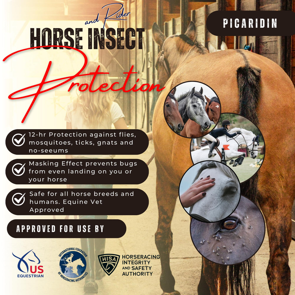 32oz Picaridin Fly Repellent Refill Q509814