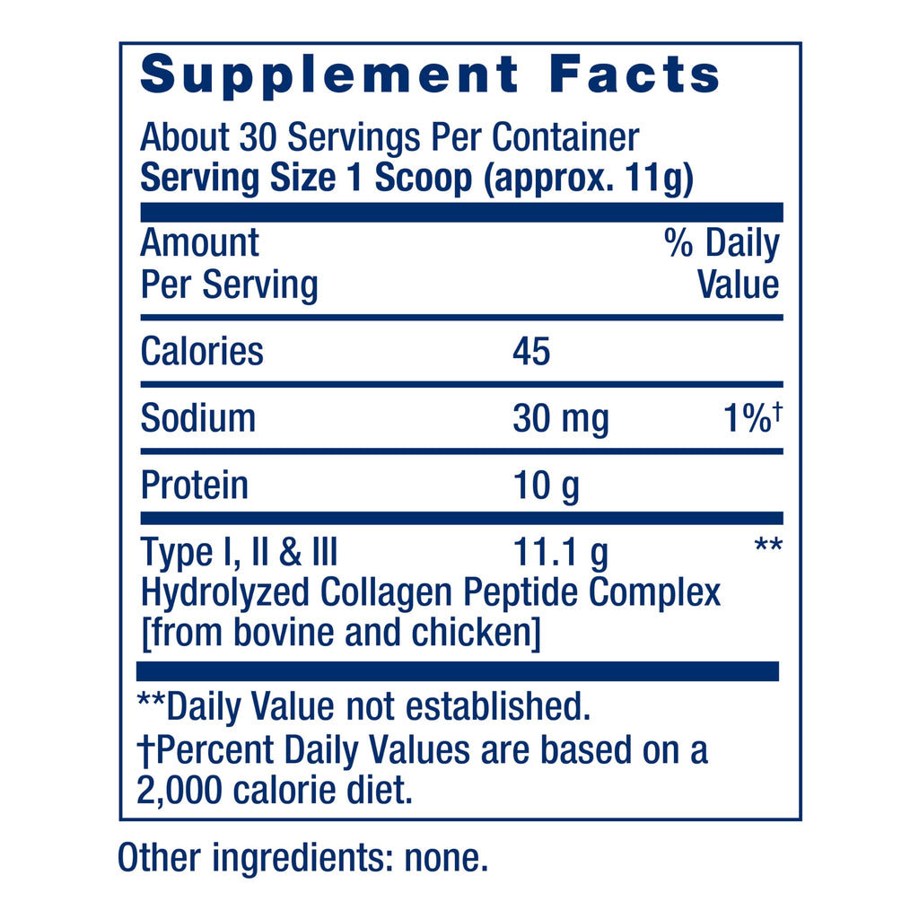 Collagen Peptides 343 Grams Y39601