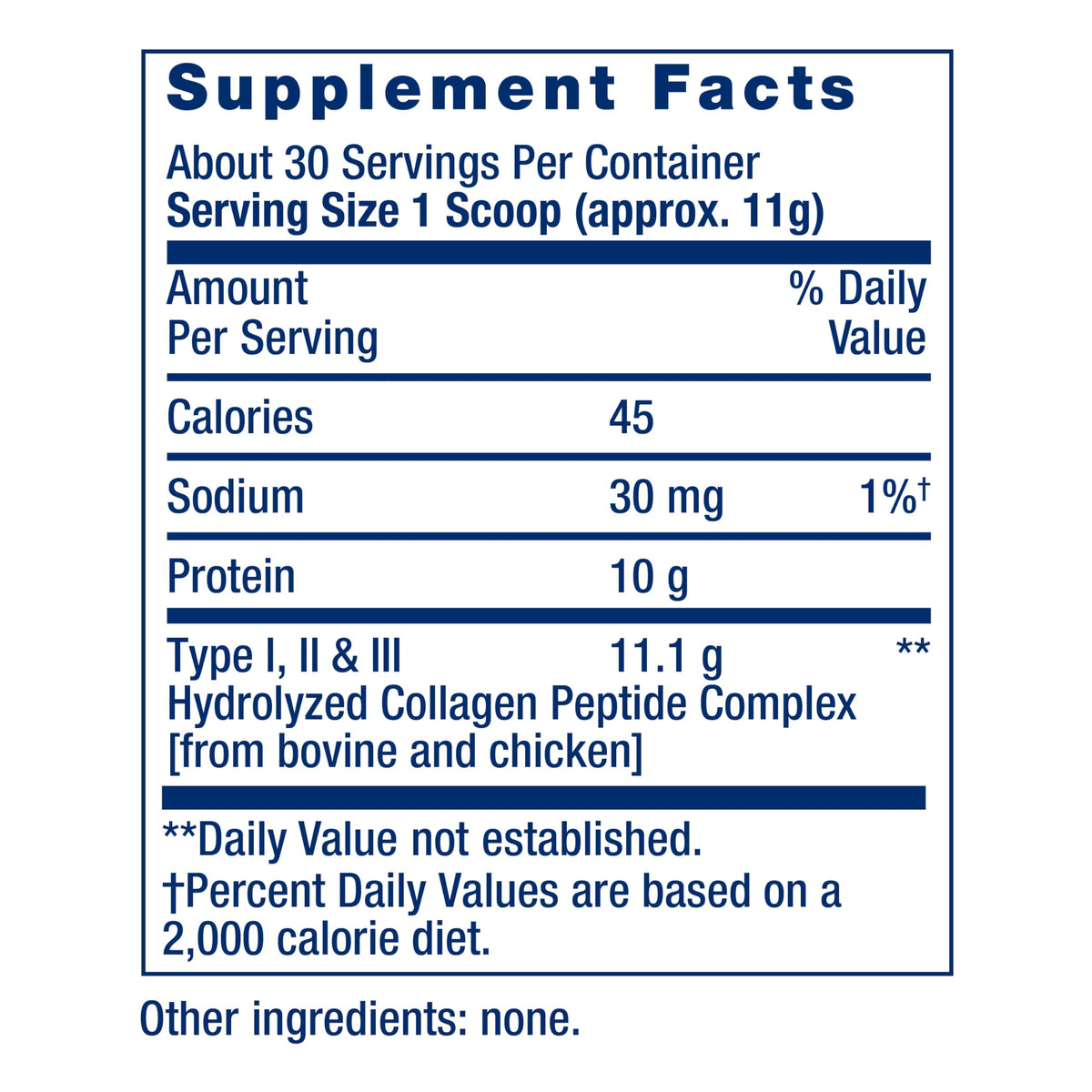 Collagen Peptides 343 Grams Y39601