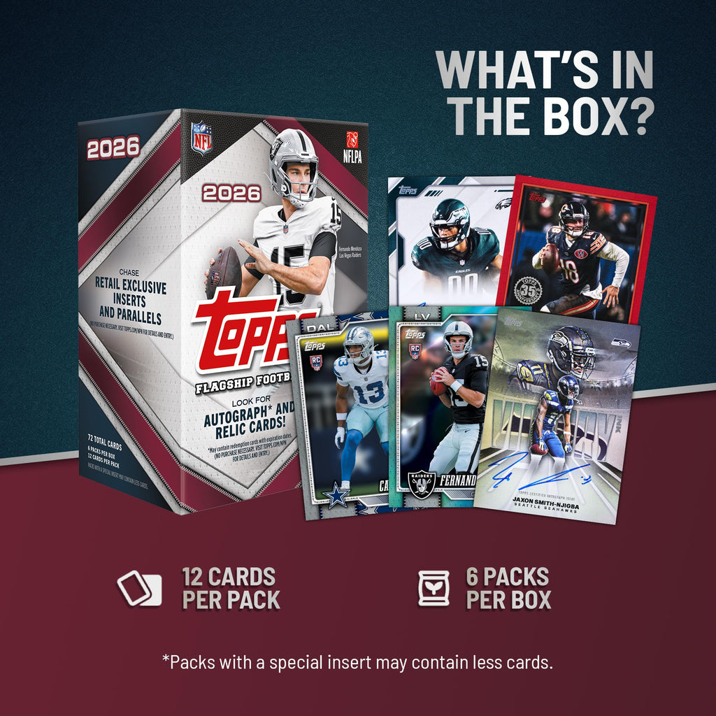 Topps NFL Football Value Blaster Box M455