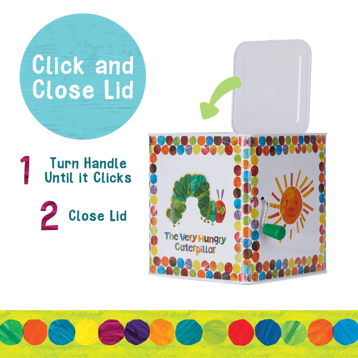 The Very Hungry Caterpillar Jack in the Box Z4840