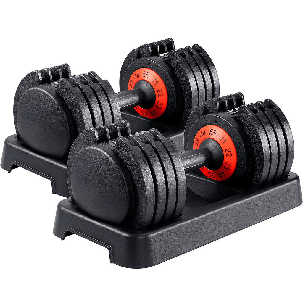 Adjustable Dumbbell Set 25/55 Lbs (Pair) H25083