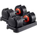 Adjustable Dumbbell Set 25/55 Lbs (Pair) H25083
