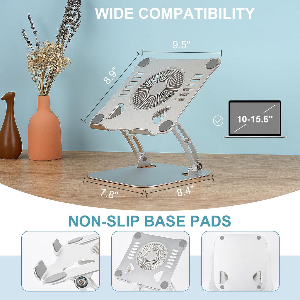 Laptop Cooling Stand with 3 Speed Fan O79440