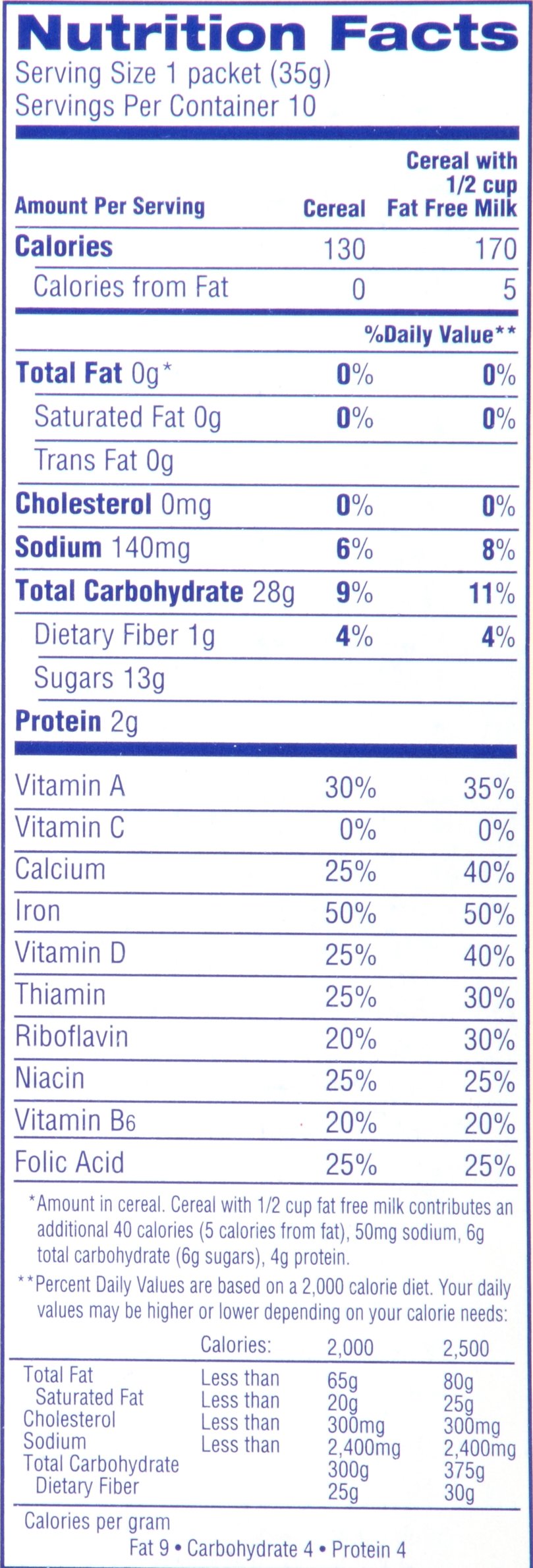 Instant Hot Cereal, Maple Brown Sugar, 12.3 Ounce (Pack of 4) L3087