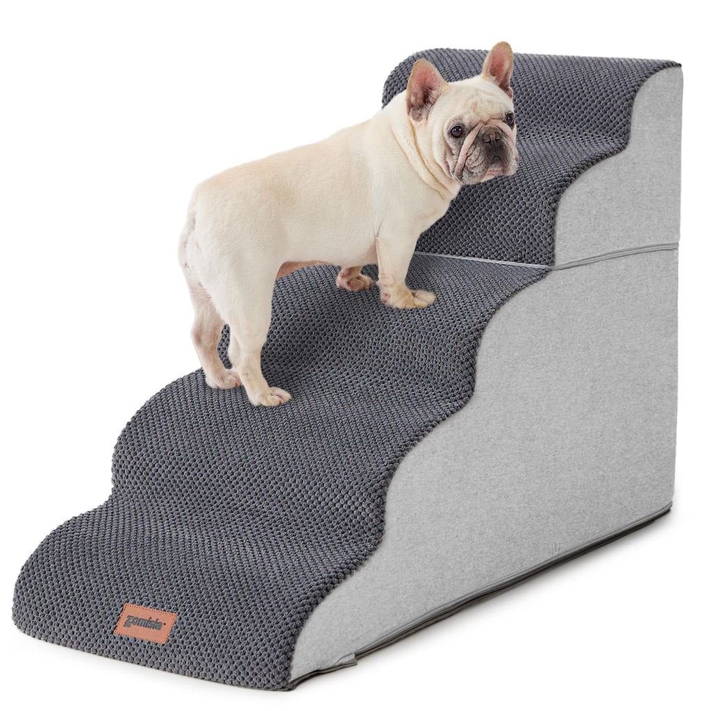5 Step Pet Stairs Grey B95810