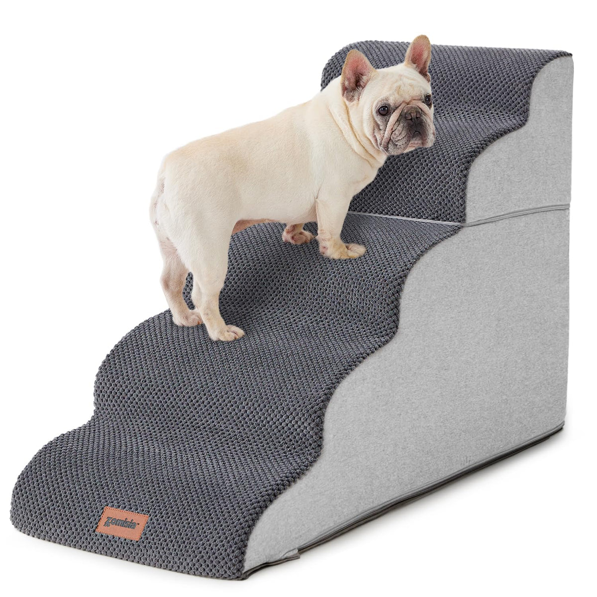 5 Step Pet Stairs Grey B95810