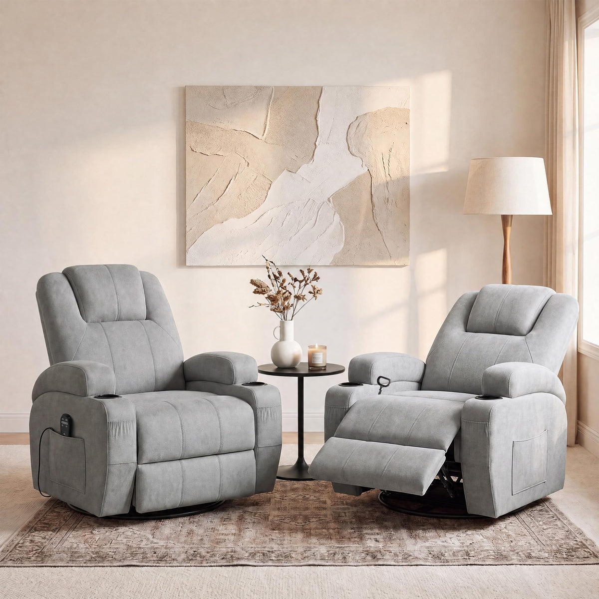 Rocking Recliner Chair with Massage A685