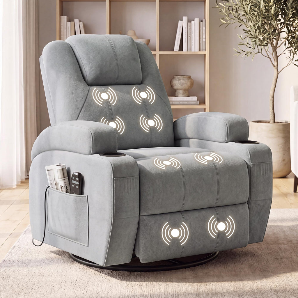 Rocking Recliner Chair with Massage A685
