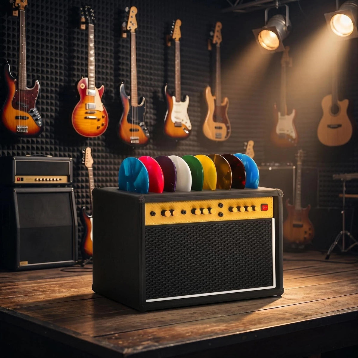 Guitar Picks Holder Box Set E327