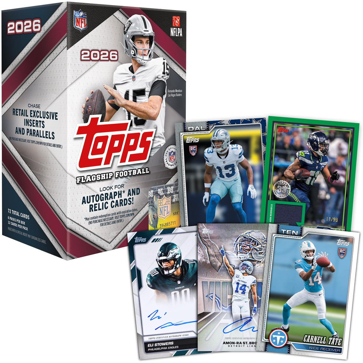 Topps NFL Football Value Blaster Box M455