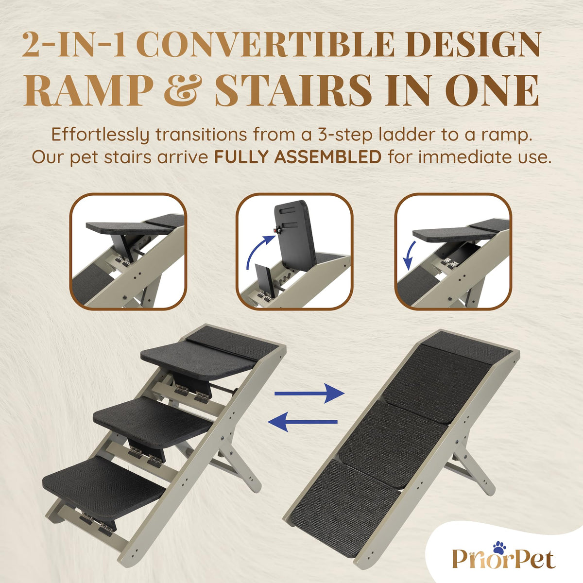 Foldable Non-Slip Dog Ramp R162