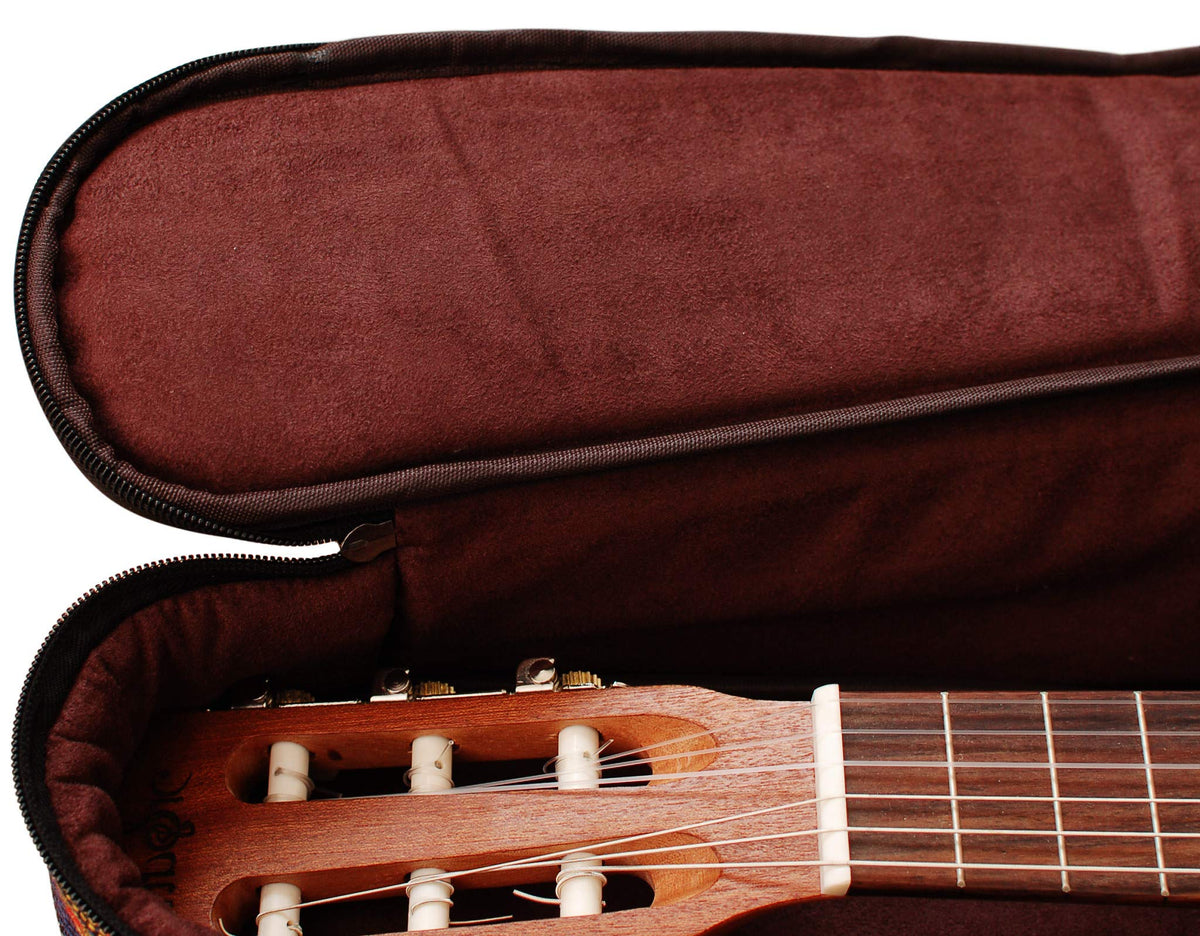 0.6" Thick Padded Guitalele Guitar Case & Bag M878