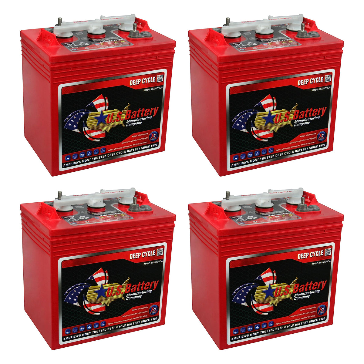 6 Volt 232 Amp Hours GC2 4 Pack E927978
