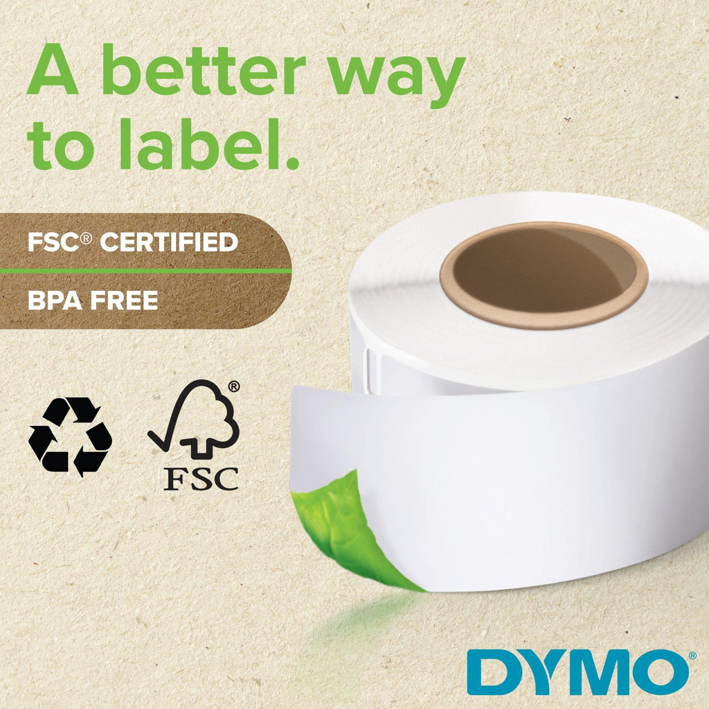 Large Shipping Labels for LabelWriter Printers, 6 Rolls of 300 X75208