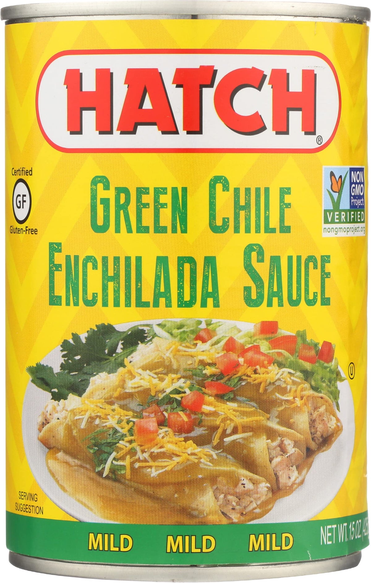 Mild Green Chile Enchilada Sauce 15 Ounce Can Pack of 12 U821458